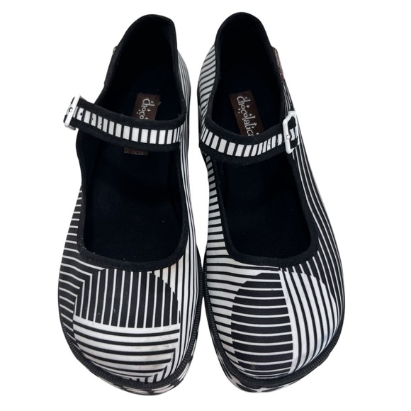 HOT CHOCOLATE DESIGNS  Chocolaticas Op Art Mary Jane Platforms - Picture 3 of 16